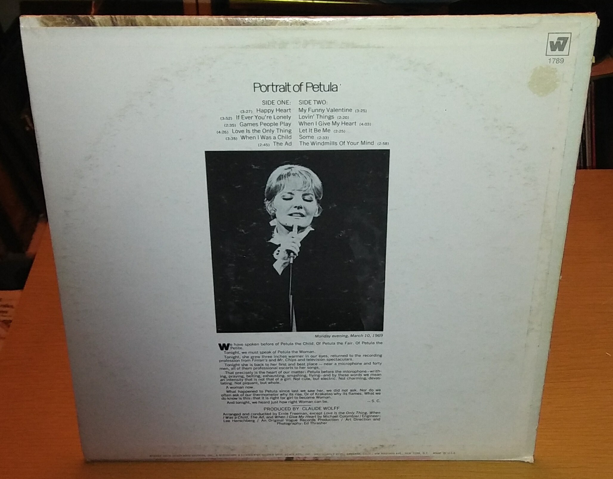 Petula Clark Portrait of Petula Warner Brothers Stereo 1789 Etsy