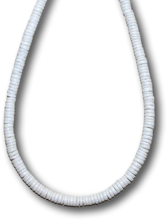 Puka shell necklace smooth
