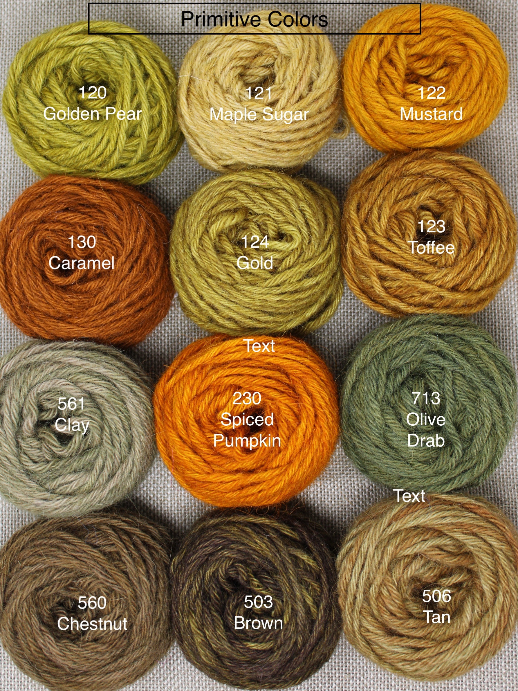 Gold Rug Hooking Wool Yarn - Briggs & Little 4 Ply Super Weight - Wool for  Rug Making - Two Sizes Available — loop by loop studio