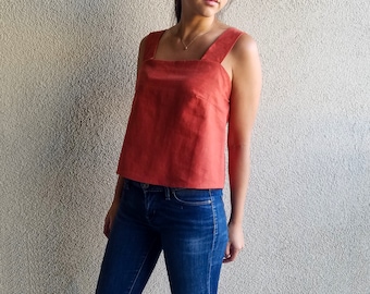 Guess Womens Sleeveless Naples Ties Top