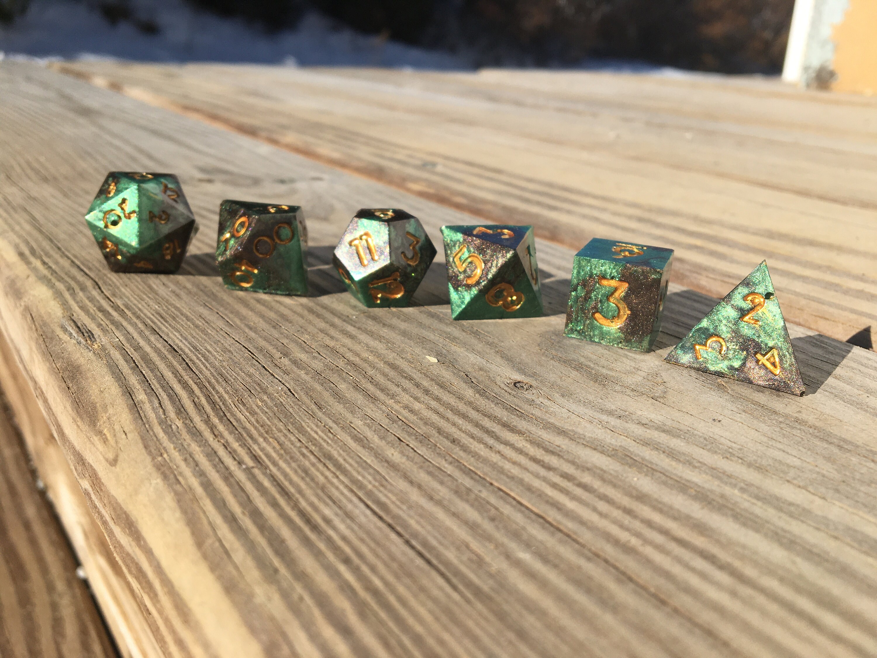 Custom Dice Sets Made to Order Set of 7 Etsy