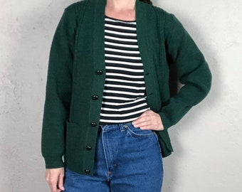 dark green coatigan