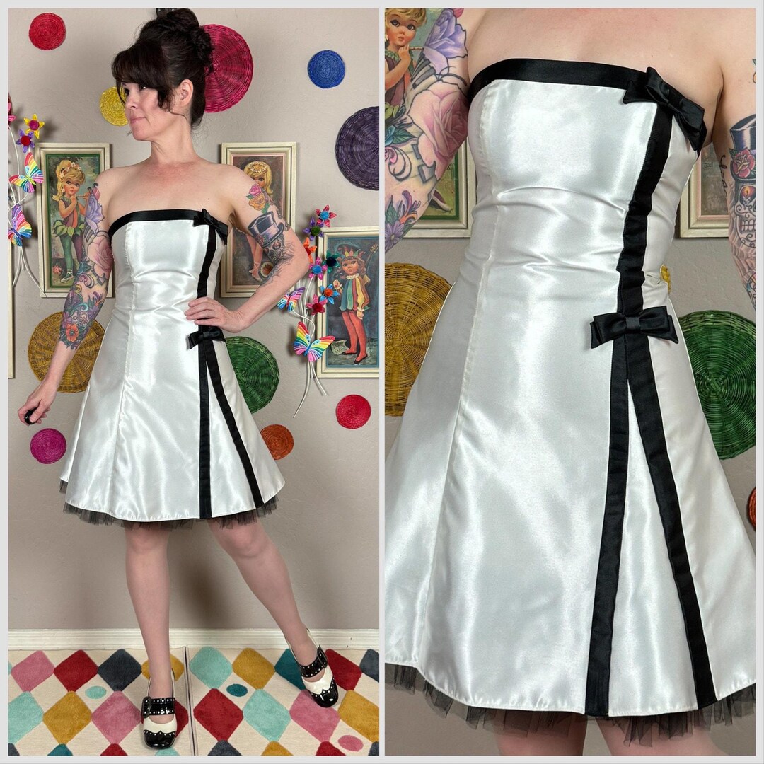JESSICA MCKINTOCH Y2K satin gown