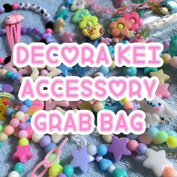 Kawaii Accessory Grab Bag | Decora Kei, Fairy Kei, Yume Kawaii