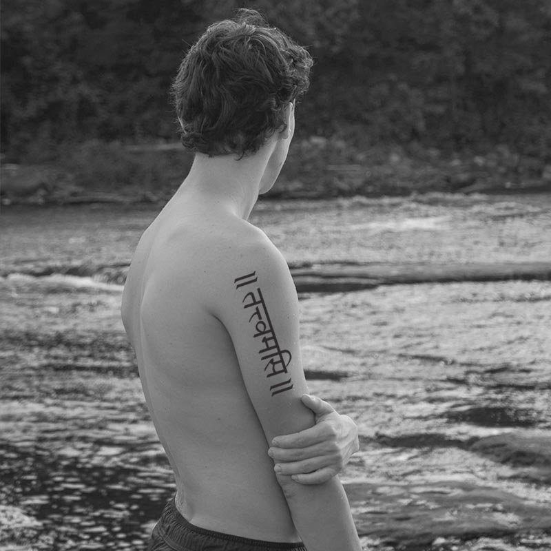 Thou Art That Tatvamasi In Sanskrit Language Sanskrit Etsy India