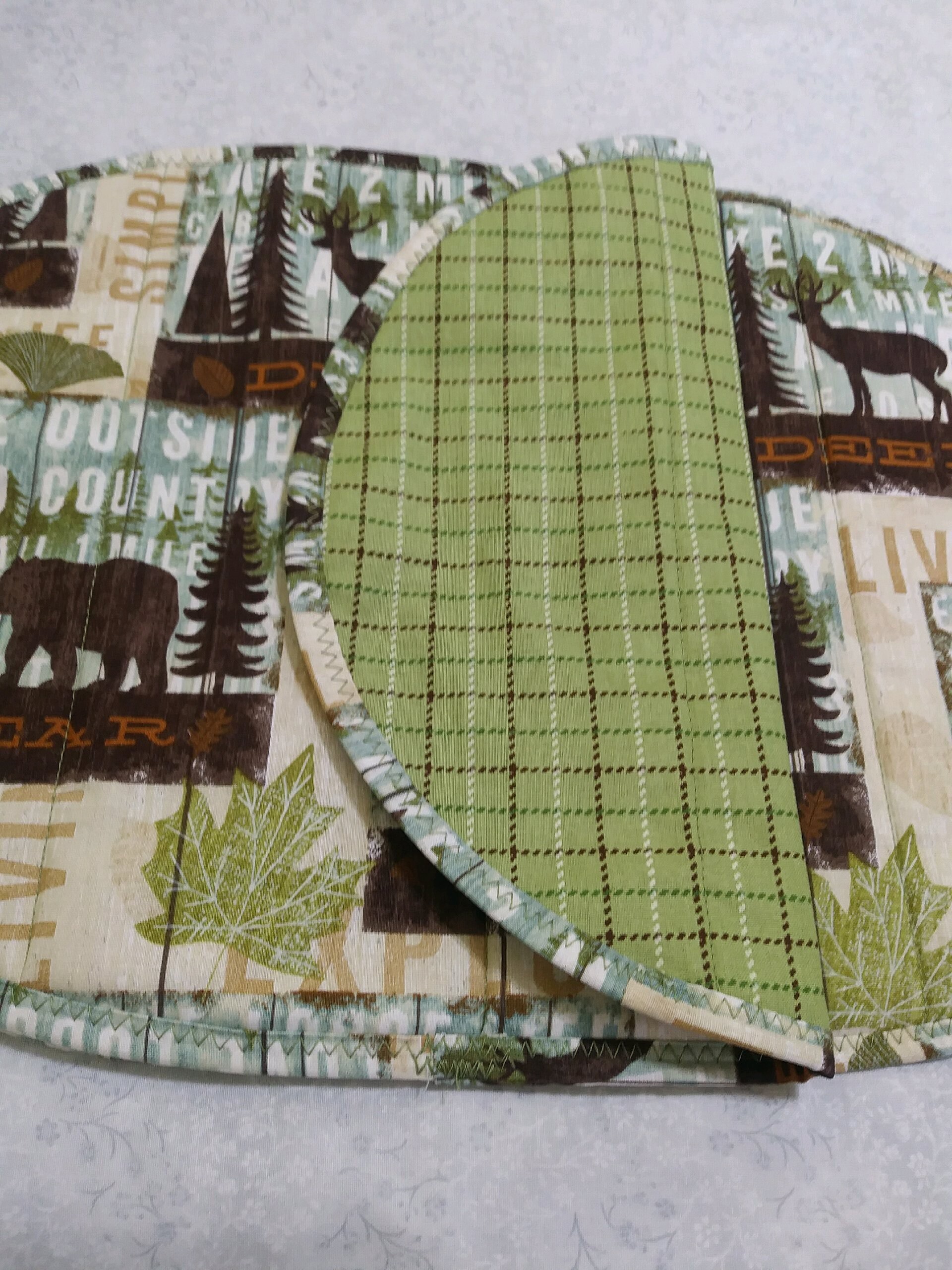 Rustic Placemat 1 Etsy