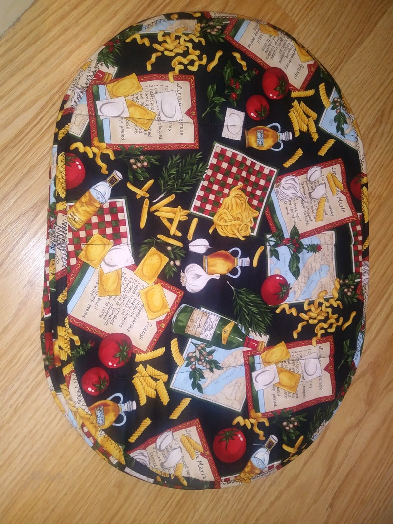 Italian/pasta Placemat Set of 4 Etsy
