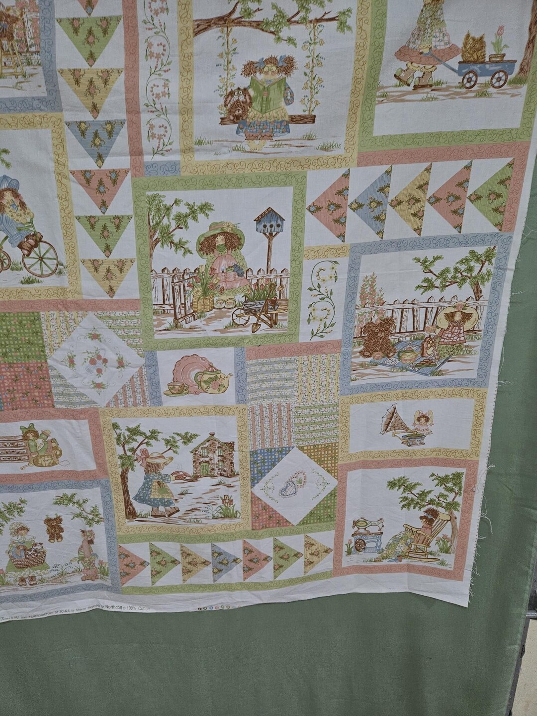 Spring Fabric Panel Patterns Spring Garden Friends Fabric Panel - Etsy