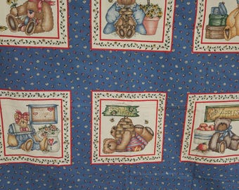 Bear block fabric