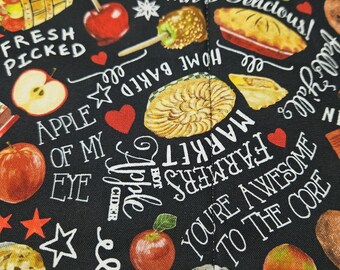 Fall/farmers market/apple pie  placemats set of 4
