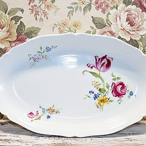 Vintage Frankrijk - Franse porseleinen schaal/ramekin - antiek Frans porselein