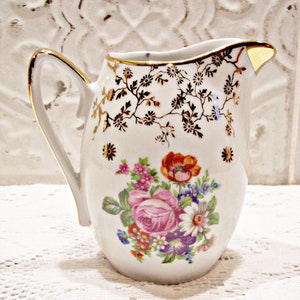 FRANCE Vintage Charming Small Porcelain Milk Pot from France French Antic Milk Pot image 8