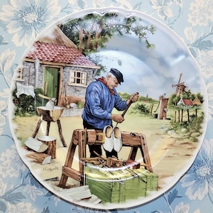 Royal Schwabap Holland Dutch Plate - Etsy