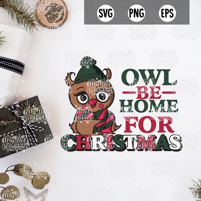 Download Owl Svg Png Eps Sublimation Design Home For Christmas Christmas Owl Svg Merry Christmas Svg Cute Christmas Svg Files Winter Clipart Paper Party Kids Craft Supplies Tools Gkjwonosari Com