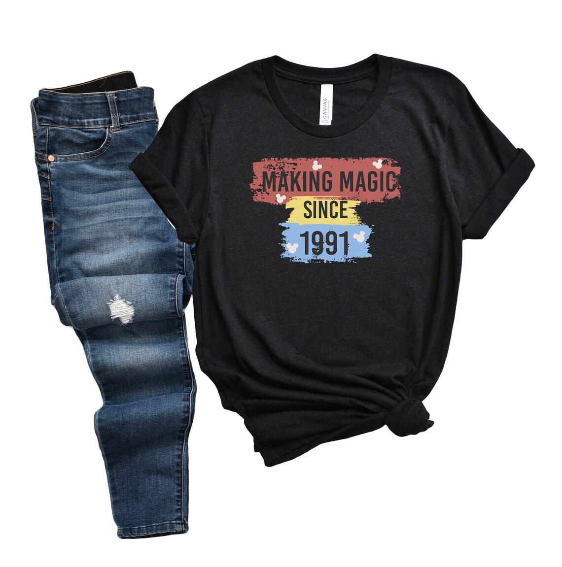 Disney 30th birthday shirt Disney birthday shirts Disney Etsy