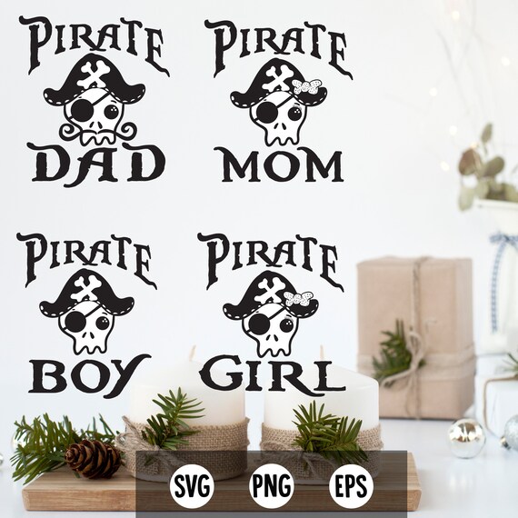 Download Family Svg Family Clipart Pirate Mom Skull Svg Pirate Boy Etsy