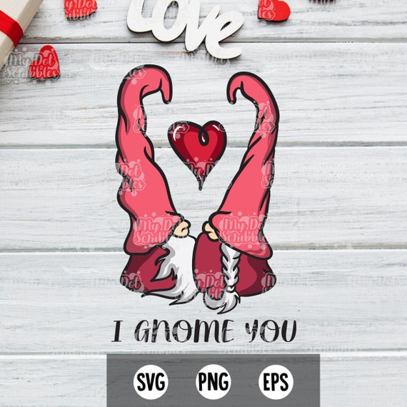 Free Free Love Gnome Svg