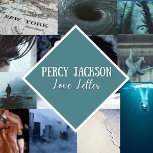 Percy Jackson Liebesbrief - Instant Download - 2 Seite und Gender Neutral, Geschenk