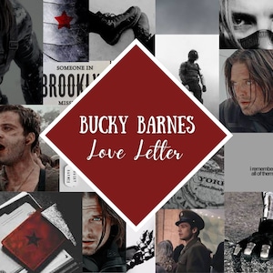 Carta de amor de Bucky Barnes- Descarga instantánea- Género neutro y 2 páginas