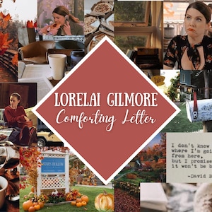 Carta reconfortante de Lorelai Gilmore: 2 páginas y género neutro