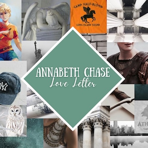 Annabeth Chase Love Letter - Sofort Download - 2 Seite und Gender Neutral