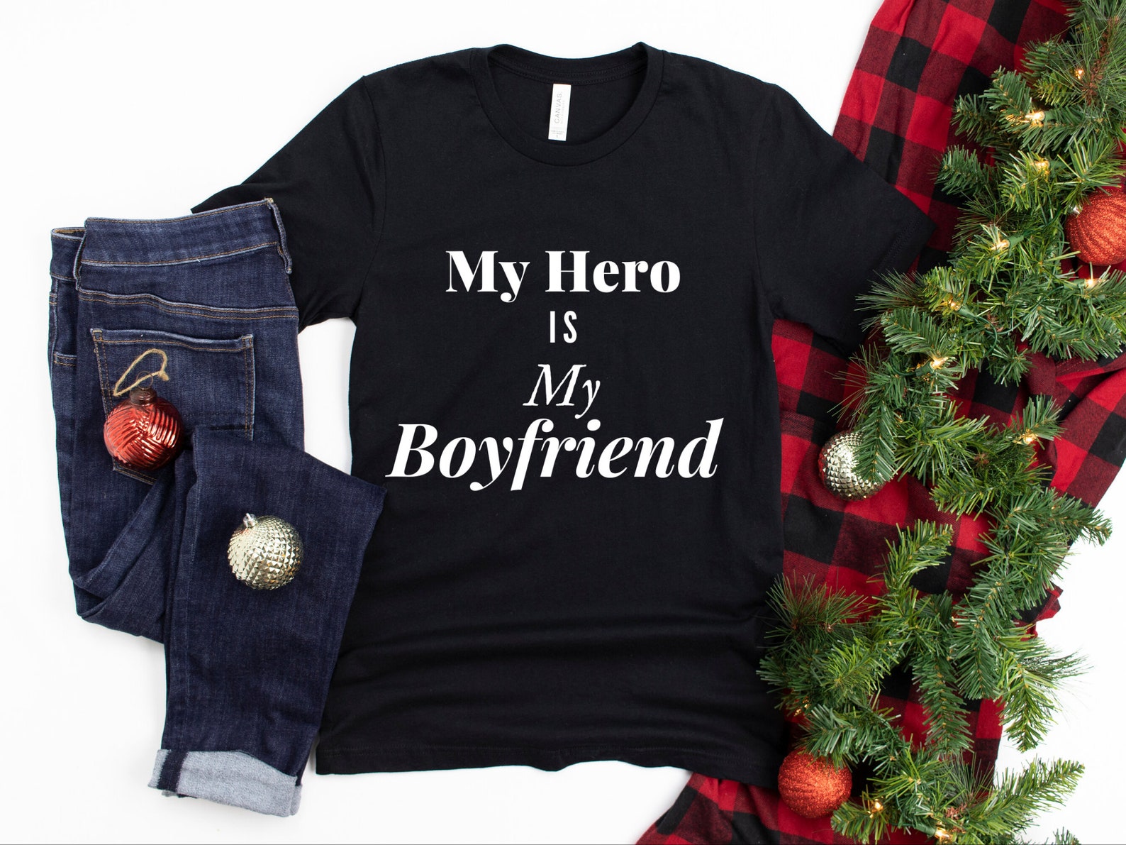 Are You The Heros Boyfriend My Hero is my Boyfriend / Christmas gift for Boyfriend / Gift | Etsy