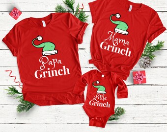 Family Grinch Matching Shirts / Papa 