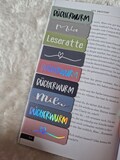 Magnetic bookmarks, individual and personalized for books in different colors, for every occasion as a gift or souvenir, Easter product logo