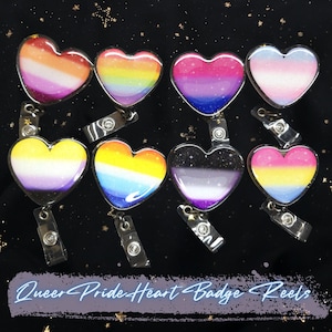 Portatarjetas del Orgullo LGBTQ: Corazón brillante, elige tu bandera