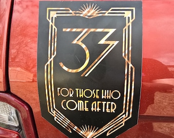 Expedition 33 Magnet: For Those Who Come After Clair Obscur Car Decal