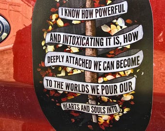 Expedition 33 Magnet: Renoir Quote About Art Clair Obscur  Car Accessories