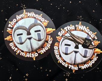 Esquie Flexible Car Magnet: Expedition 33  "Wheee" and "Whooo" Gamer Accessories