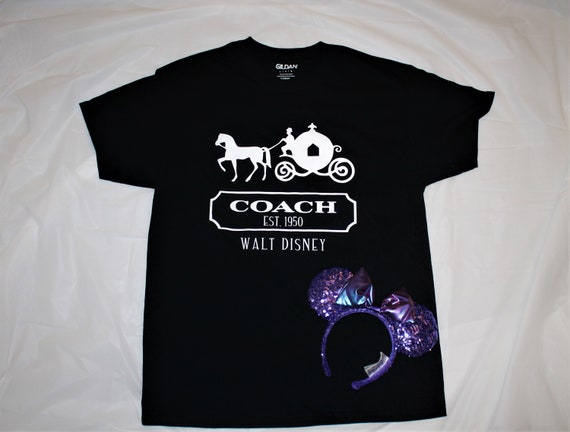 Cinderella Coach Disney T Shirt Etsy Cinderella Coach Disney T Shirt Etsy
