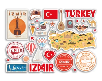 A5 Aufkleberbogen Köln Sehenswürdigkeiten – Vinyl-Sticker Für Scrapbook, Auto & Laptop