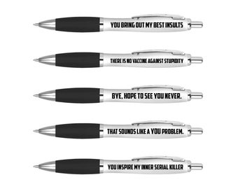 gel pens thats gay meme
