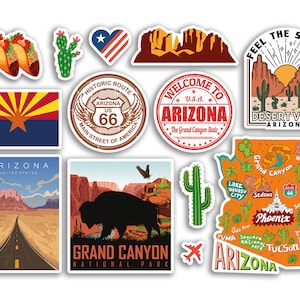 City Stickers Desert Sticker Set