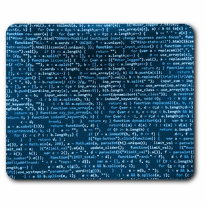 May include: A close-up of a computer screen displaying blue code with various functions and commands. The code includes functions such as "use_array", "indexOf_keyword", "replaceAll", and "dynamicSort".