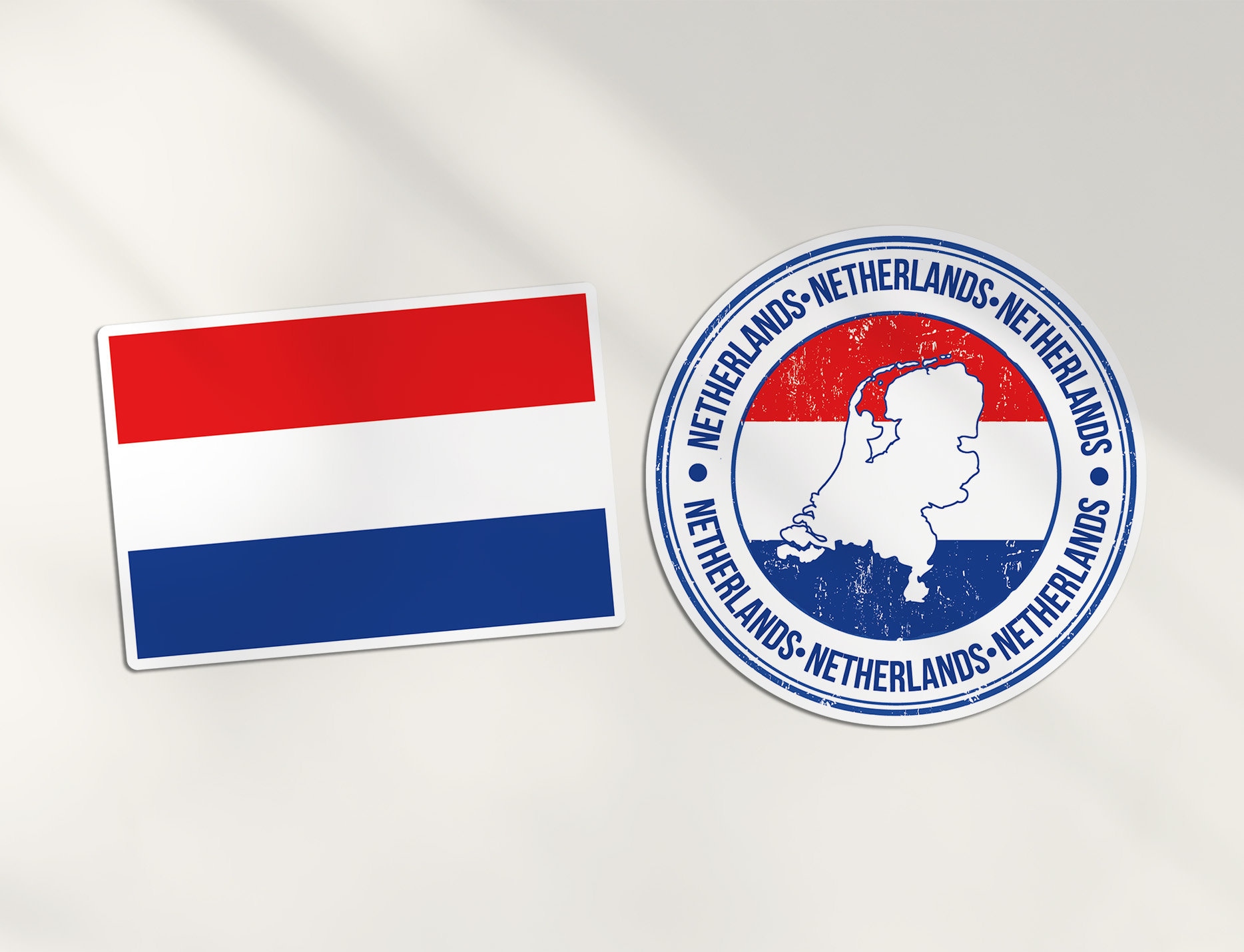 2x Amsterdam Niederlande Vinyl-Aufkleber – 10 Cm Breit, Flagge Design, Wasserdicht, Für Auto & Dekor