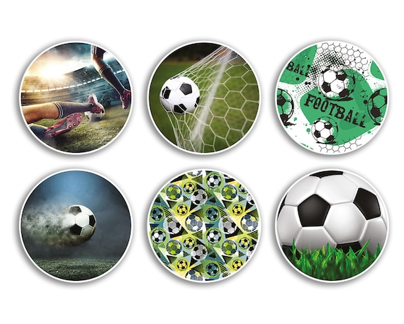 colección de pegatinas de fútbol soccer 16127090 Vector en Vecteezy