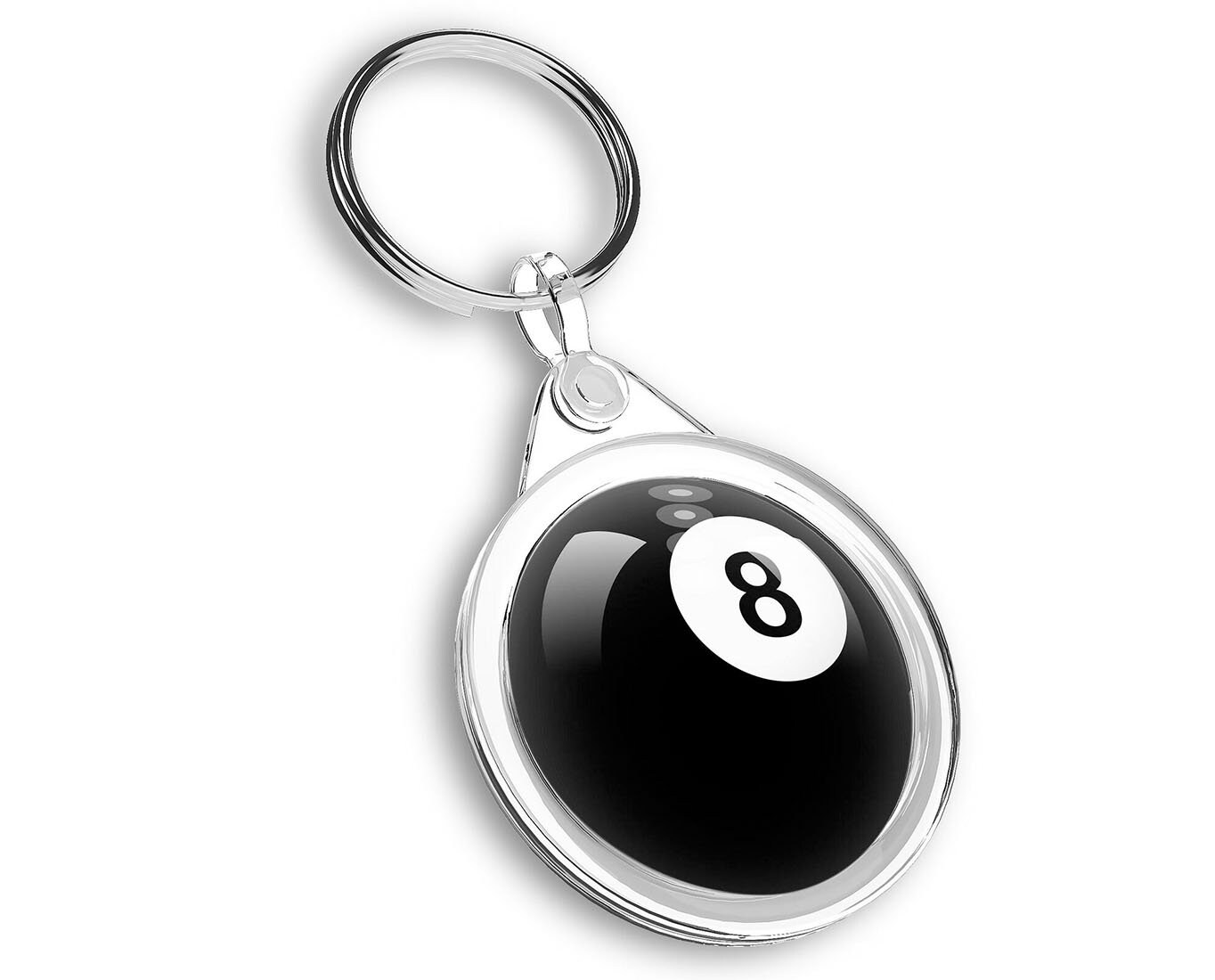 Custom Imprinted Magic 8 Ball Key Ring