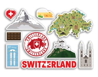 A5 Stickerbogen Kos Griechenland – Vinyl-Aufkleber Mit Sehenswürdigkeiten, Perfekt Für Reise-Souvenirs