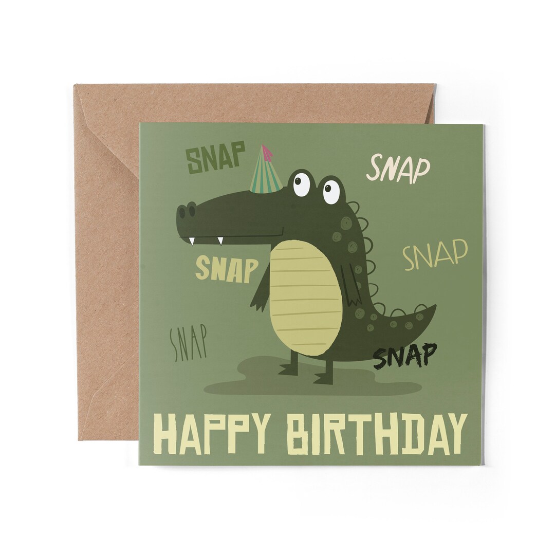 Old English Co. Divertida Tarjeta De Cumpleaños Para Sobrina – Tarjeta De  Cumpleaños 'Croc Star' Para Ella – Divertida Tarjeta De Cumpleaños De  Cocodrilo Para Sobrina – 21, 30, 40, 50 | Sobre Interior, image size:1080x1080