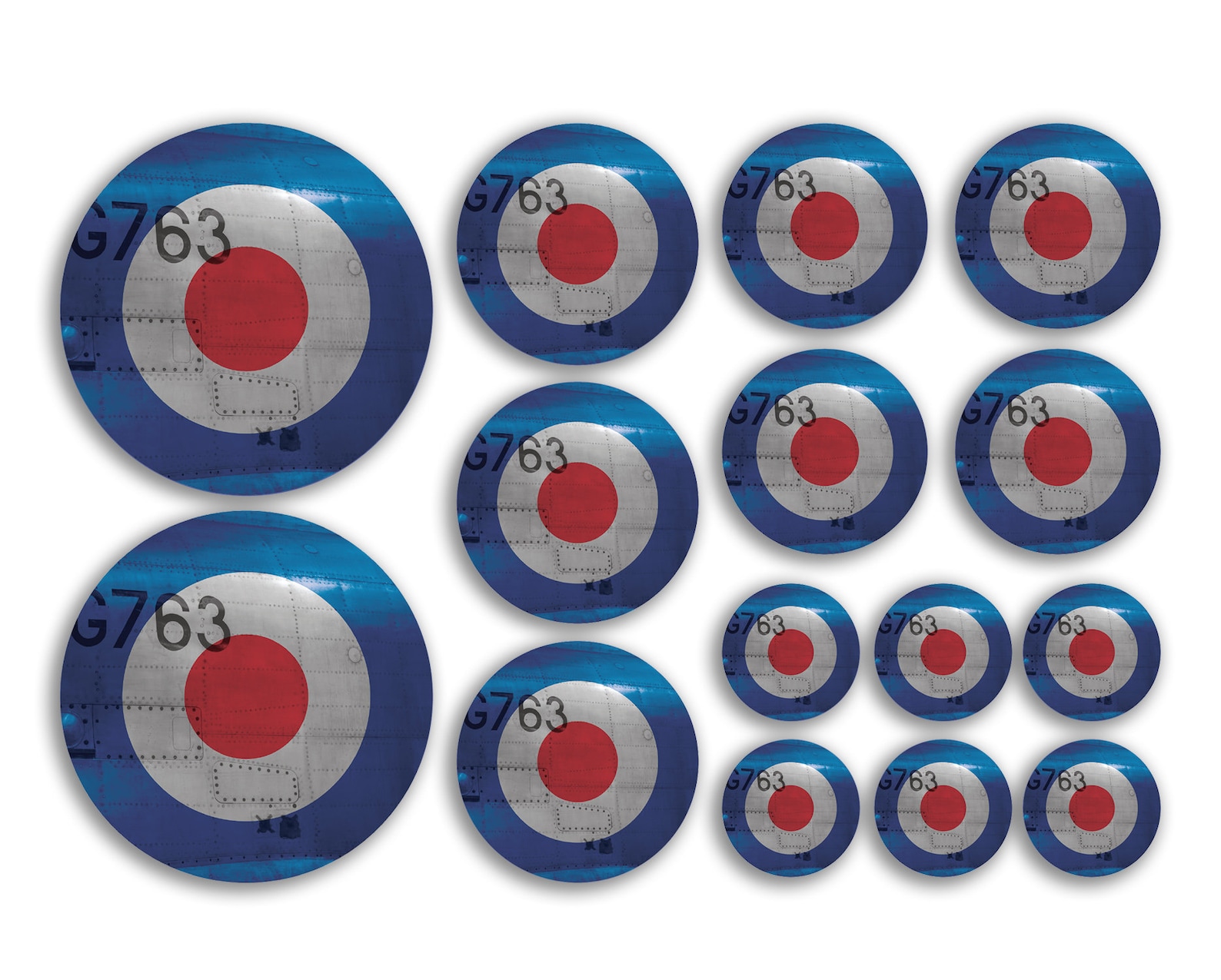 A5 Sticker Sheet RAF Roundel Vinyl Stickers - Aviation Mod Air Force ...