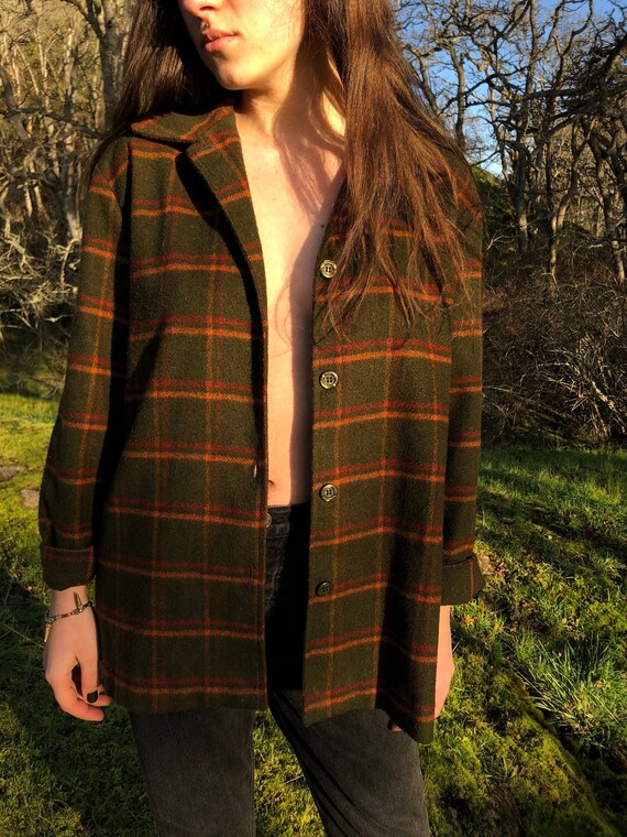 Perfect Plaid Overcoat