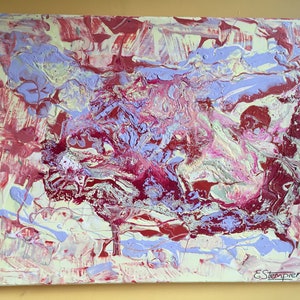 Abstract painting on canvas, Abstract painting,  Acrylic on on canvas, Abstract art, Modern painting, Contemporary painting, Expressiononism