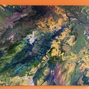 Abstract painting, Abstract painting on canvas, Jackson Pollack style painting, Modern painting, Contemporary painting, Modern art