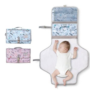 Portable Changing Mat Baby Foldable Travel Changing Mat Infant