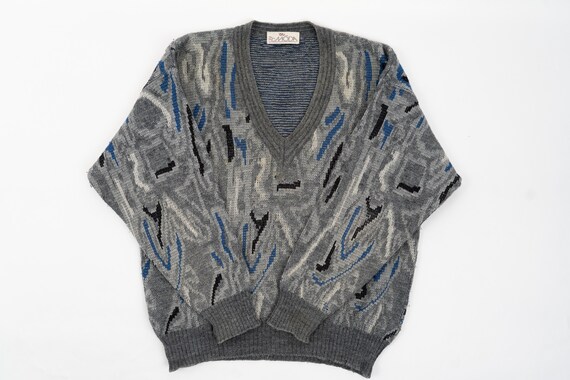 vintage 80s navajo sweater - Gem