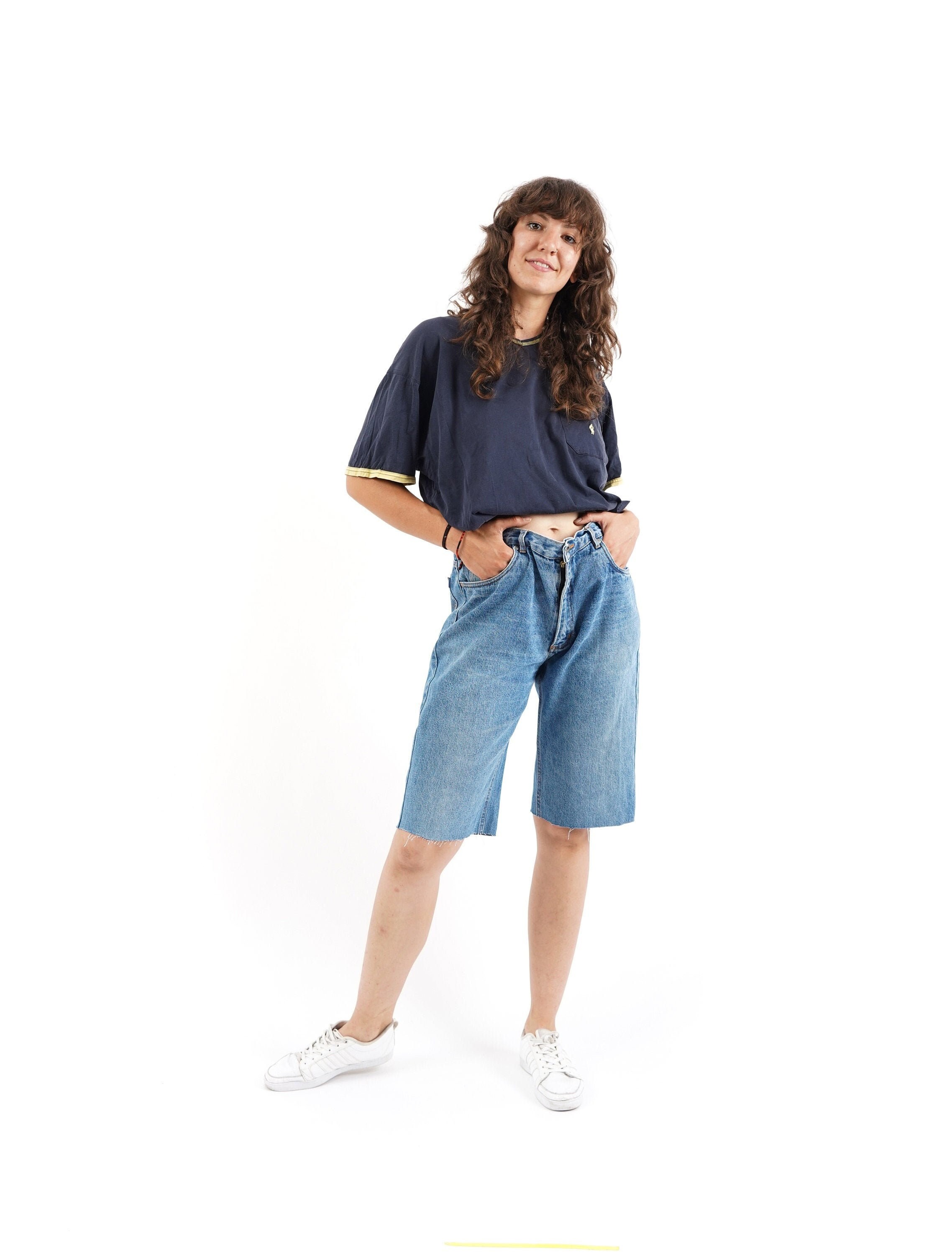 80s / 90s Vintage / Retro Denim Shorts 