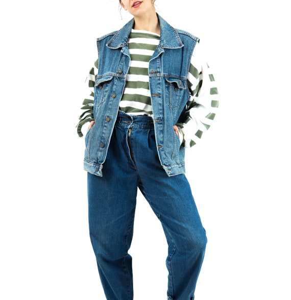 Eagle N7 Denim Vest in Blue / Jean 